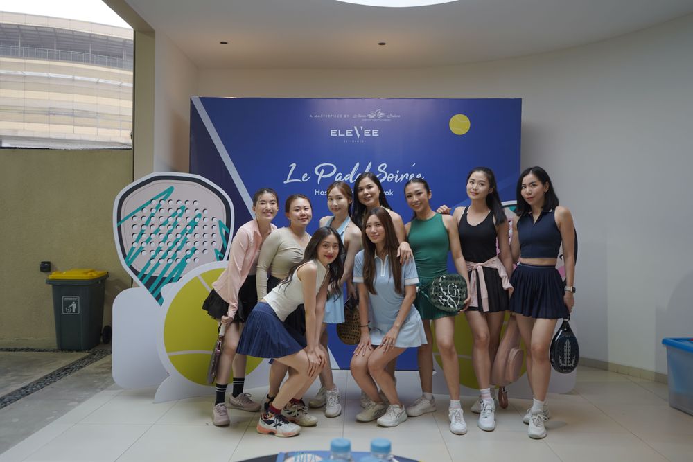 Le Padel Soirée: Pengalaman Lifestyle Eksklusif bersama Honey Kwok di EleVee Residences Alam Sutera