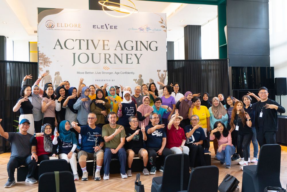 Active Aging Journey: Sehat dan Aktif bersama Eldore Health