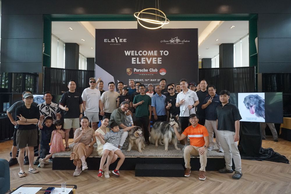Porsche Community Day di EleVee Residences Alam Sutera
