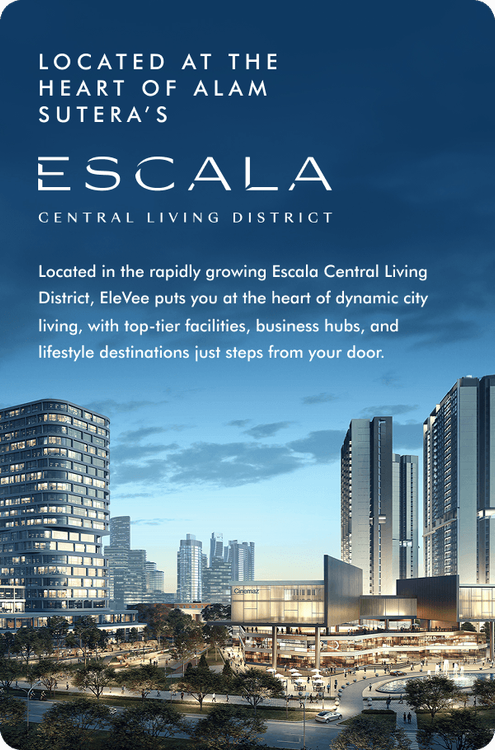 LIVE AT THE HEART OF <br/> ALAM SUTERA