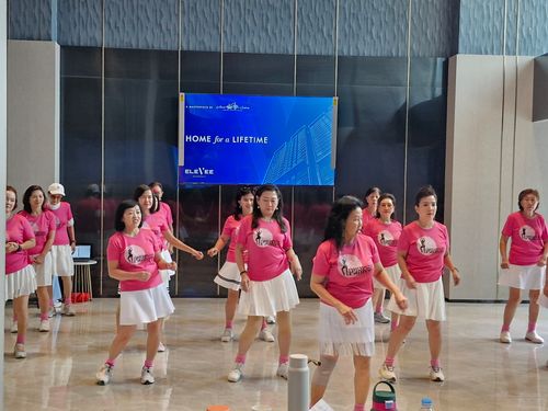 Purken Line Dance Gelar Latihan Komunitas di EleVee Residences