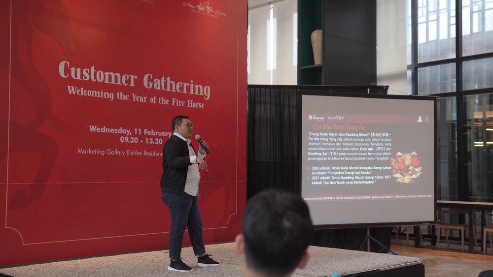 Gathering Fengshui EleVee & Bank Sinarmas Sambut Tahun Kuda Api