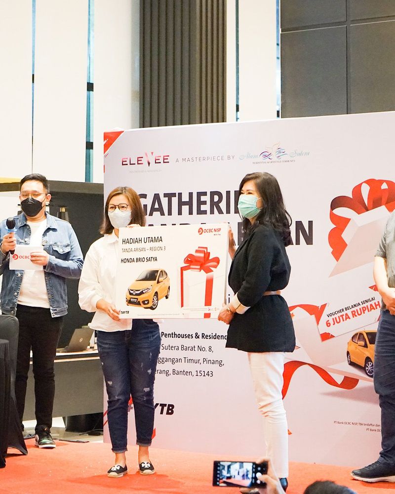 Gathering Tanda Arisan OCBC NISP Bersama EleVee Penthouses & Residences
